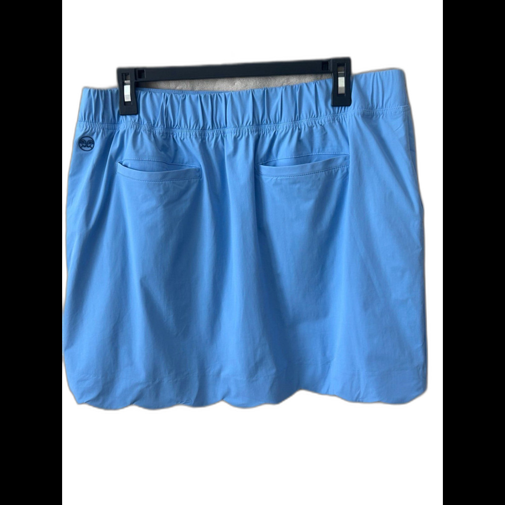 Renwick (RNWK) Skort Women's Size L Periwinkle Athletic Golf Scalloped Hem - Picture 4 of 10